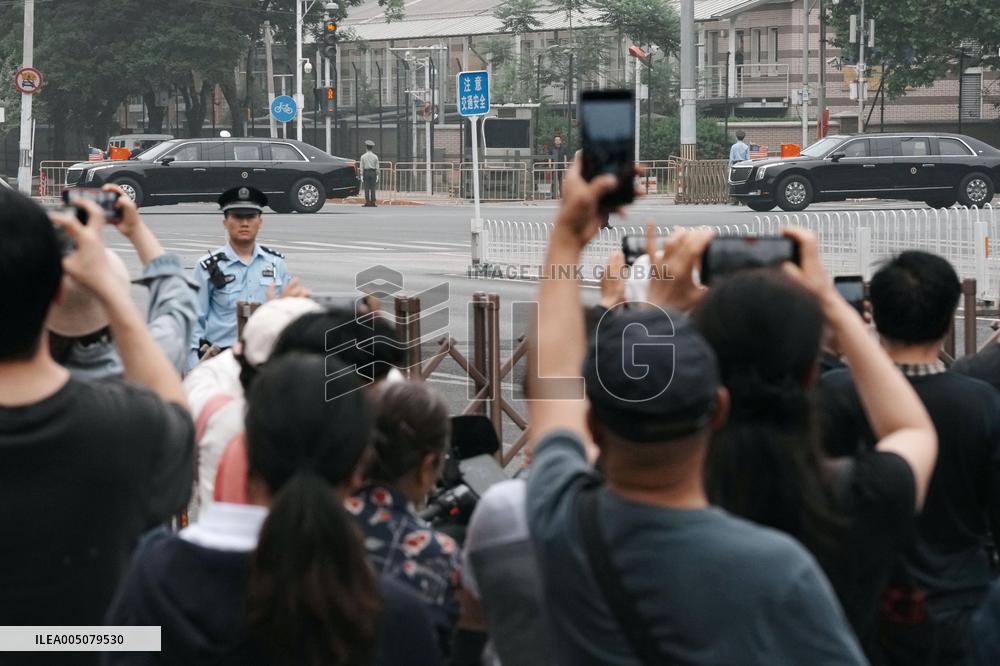U.S. President Trump in Beijing