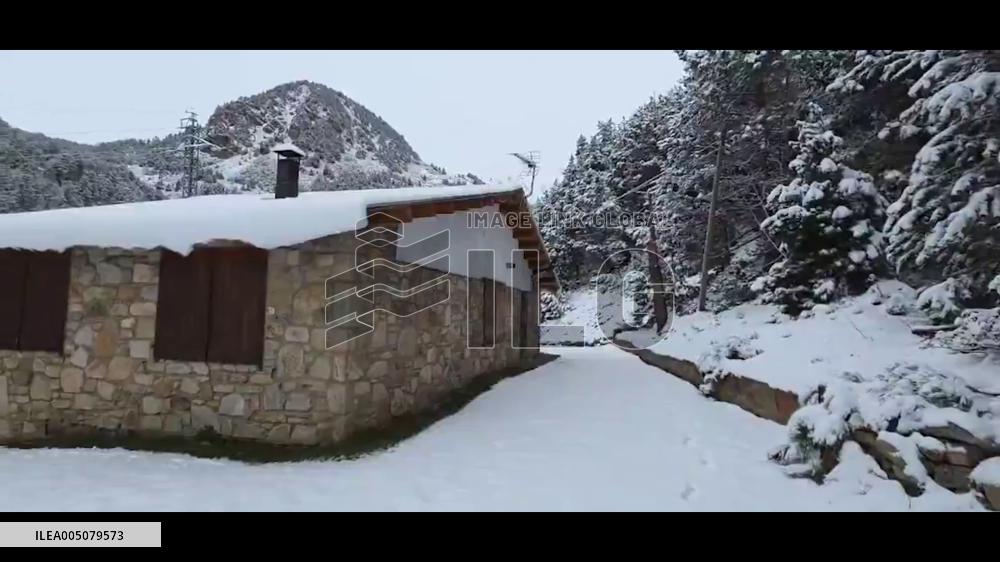 Spain: Arctic Air Brings Rare May Snow to Eastern Pyrenees