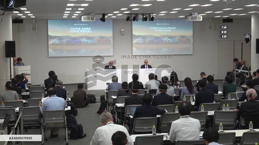 Nissan's earnings results for FY 2025