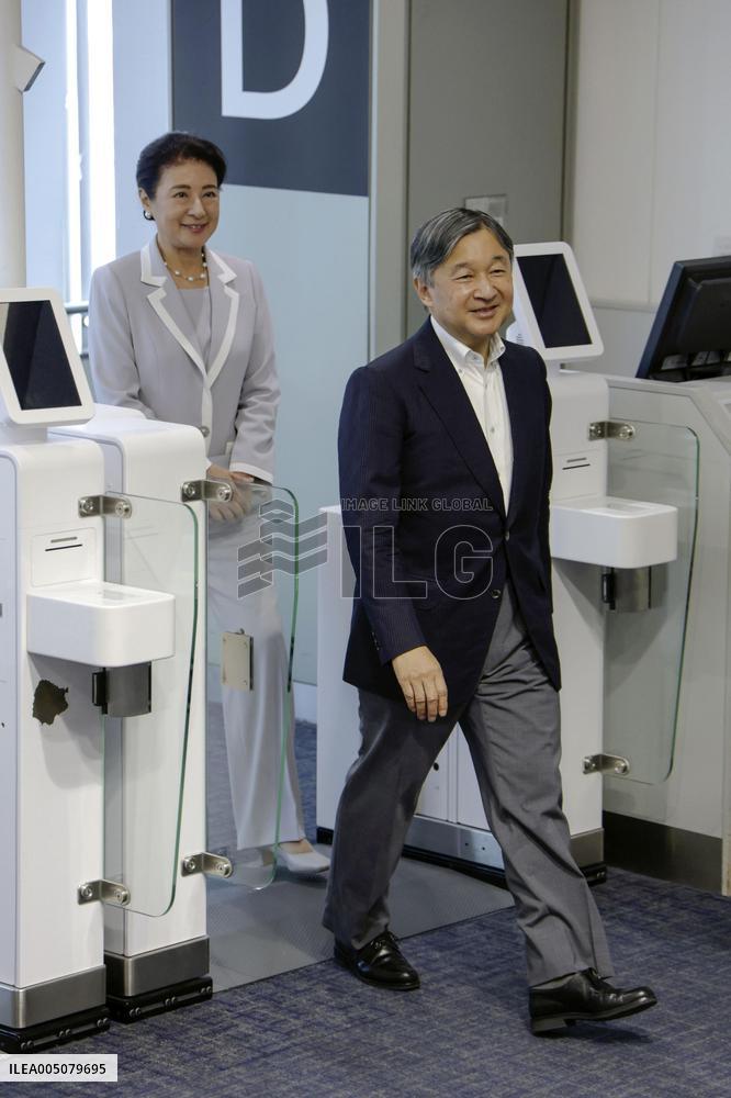 Japan emperor, empress visit Ehime