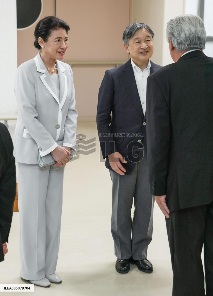 Japan emperor, empress visit Ehime