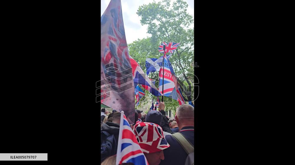 UK: ‘Unite the Kingdom’ Rally Draws Tens of Thousands to London