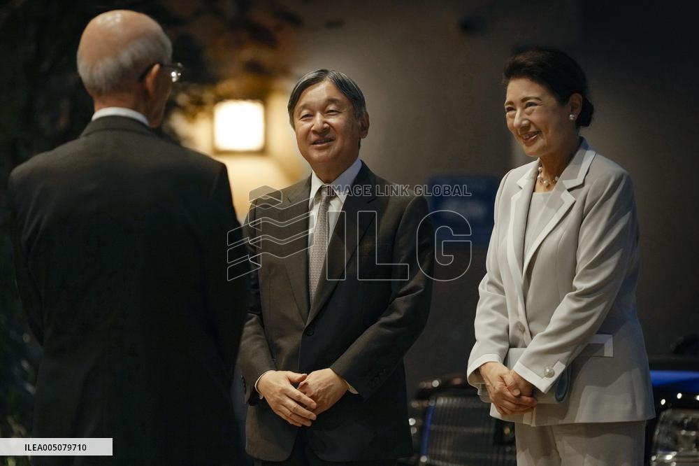Japan emperor, empress visit Ehime