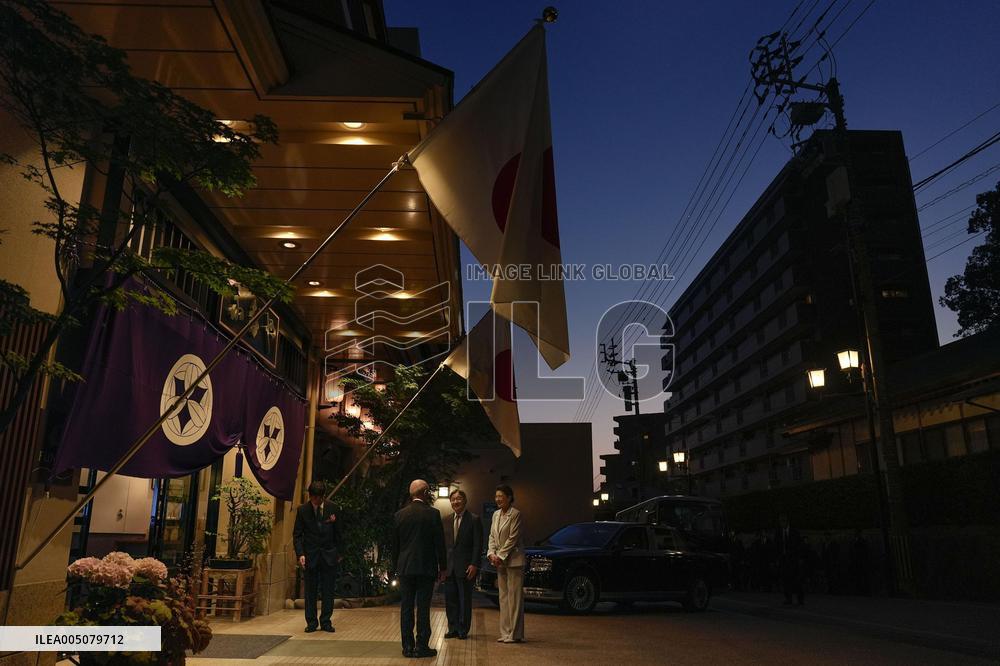 Japan emperor, empress visit Ehime