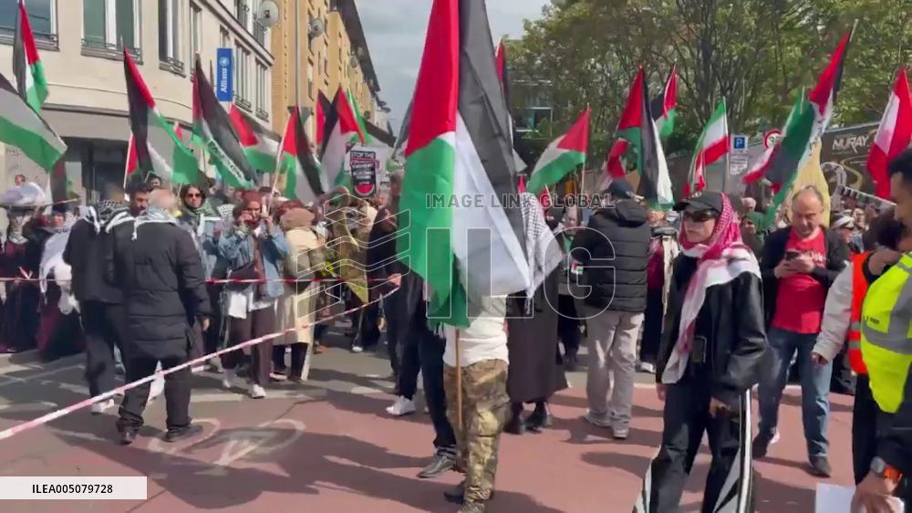 Germany: Thousands March in Berlin to Mark 78th Anniversary of Nakba