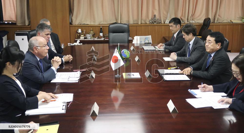 Brazilian foreign minister in Tokyo