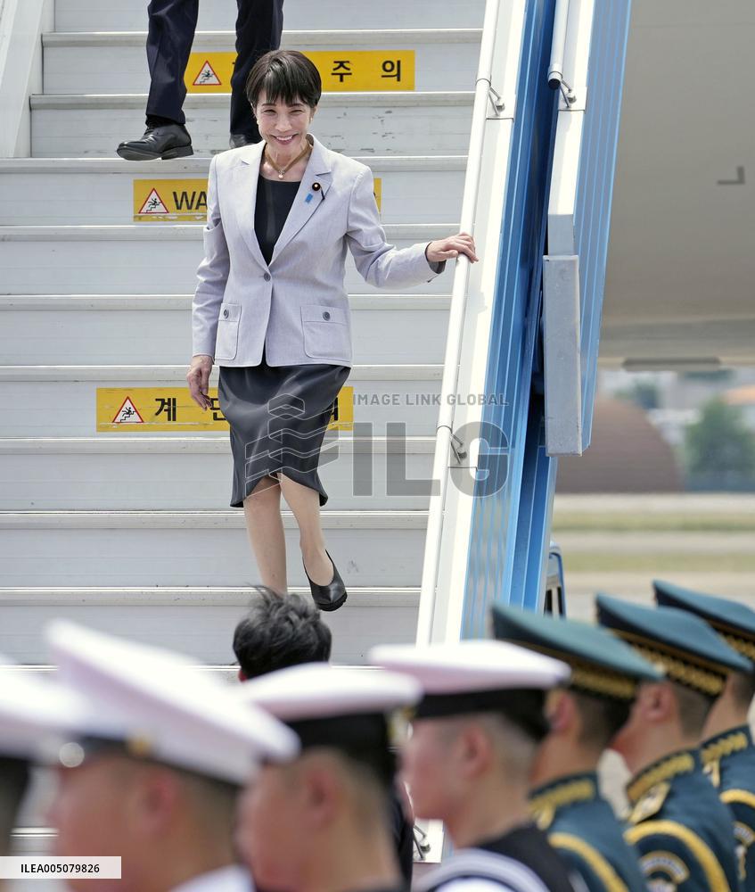 Japan PM Takaichi's trip to S. Korea