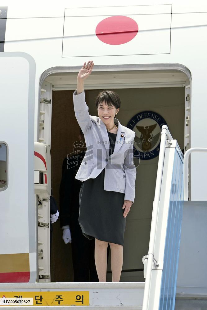 Japan PM Takaichi's trip to S. Korea