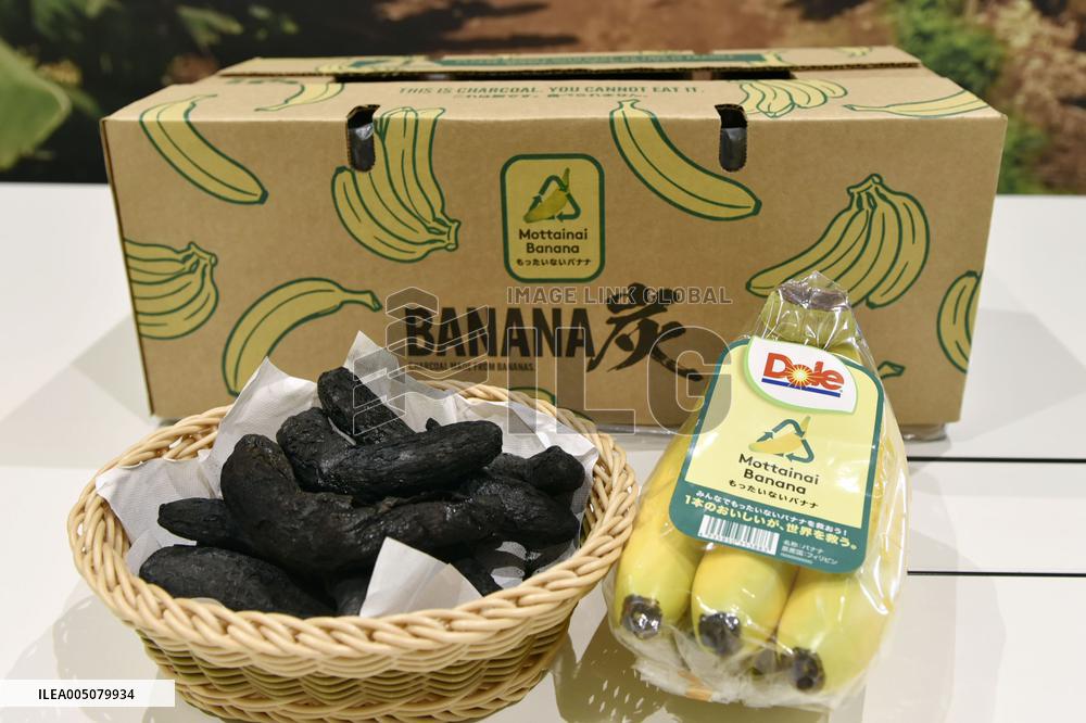 Banana-based charcoal