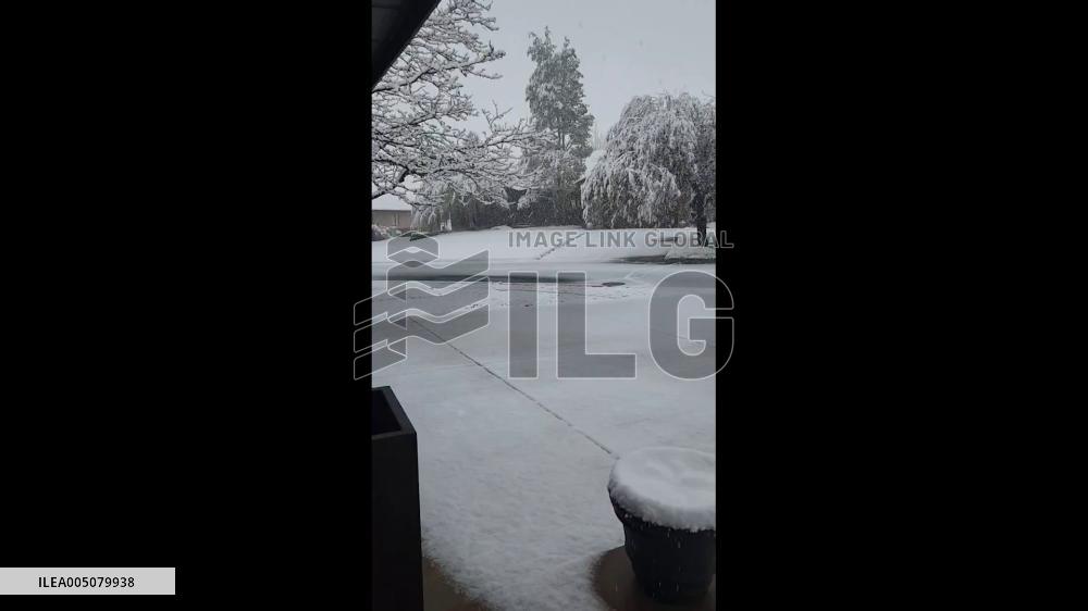US: Late-Season Winter Storm Batters Wyoming, Bringing Heavy Snow