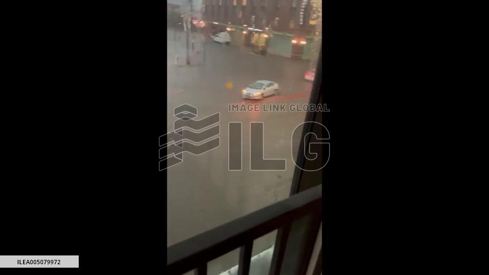 US: Flash Flooding and Widespread Damage Hit Manhattan, Kansas After Severe Storm