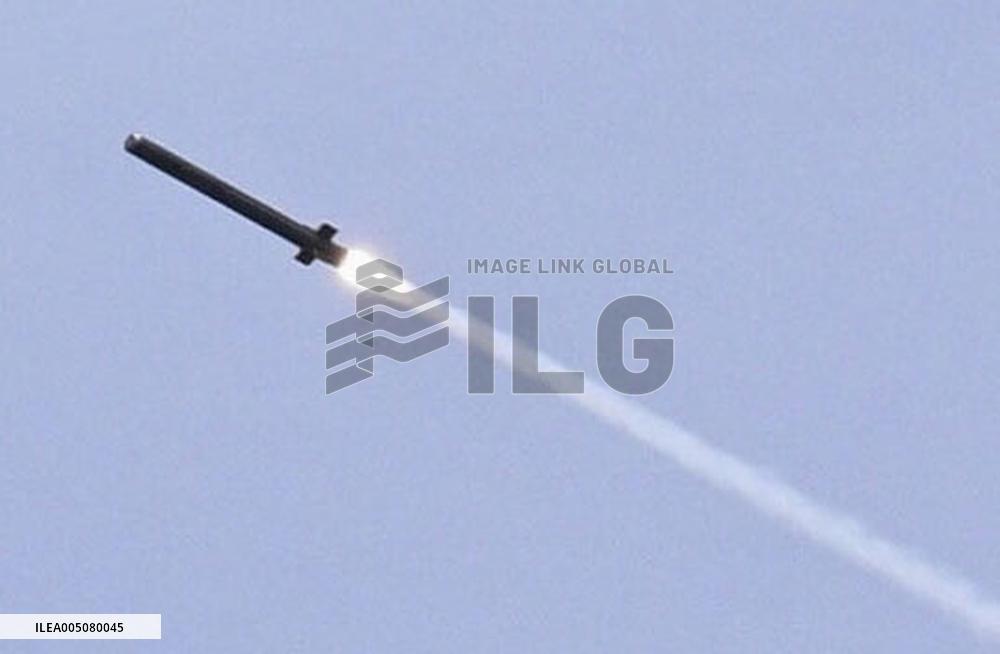 U.S. military HIMARS firing drill near Mt. Fuji