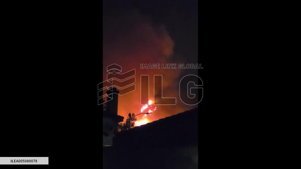 US: Two Wildfires Force Evacuations in Riverside County, California 2