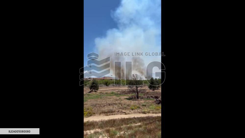 US: Two Wildfires Force Evacuations in Riverside County, California