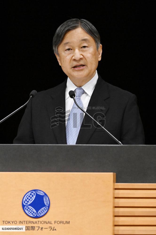 Emperor attends infectious disease association ceremony