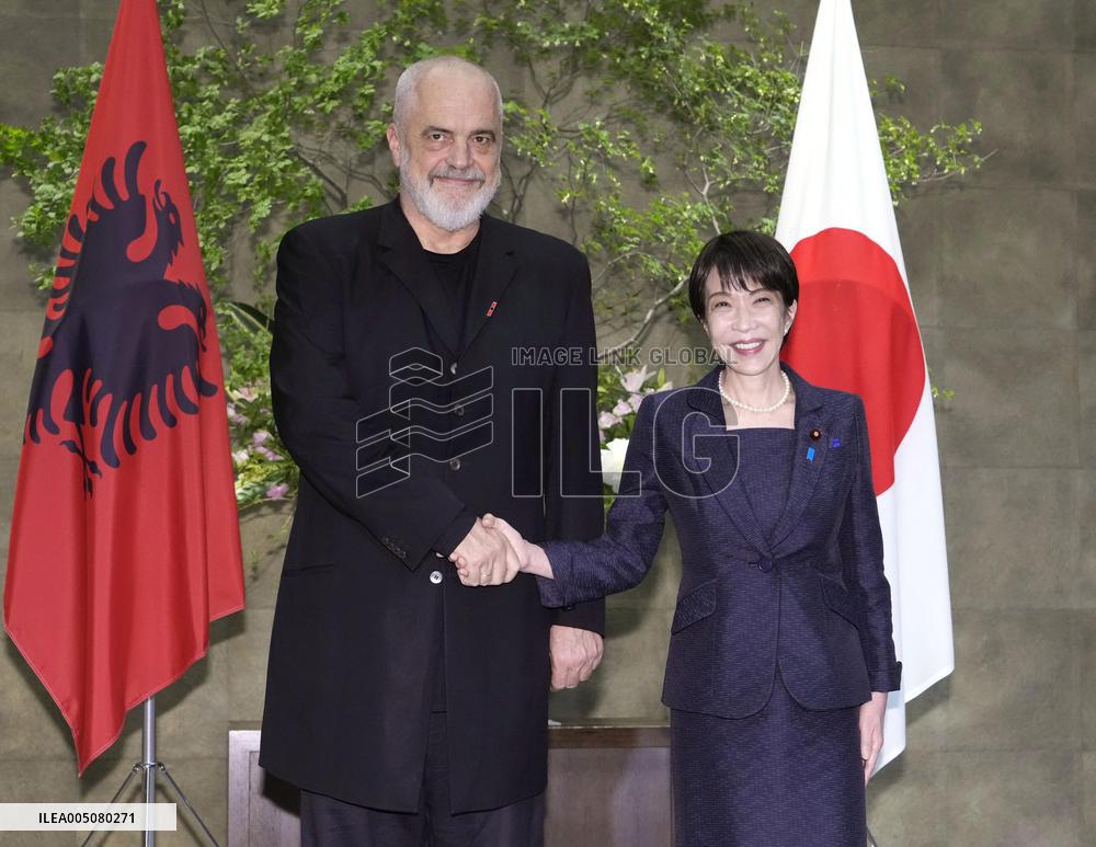 Japan-Albania talks