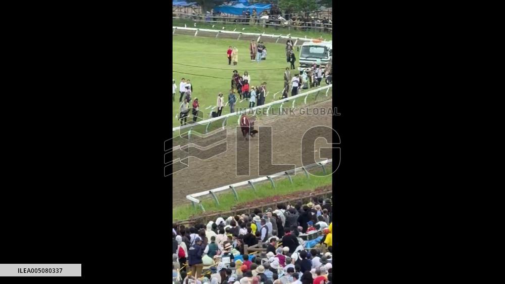 Japan: Horse Breaks Loose at Traditional Soma Nomaoi Festival in Fukushima, Injuring Six 2