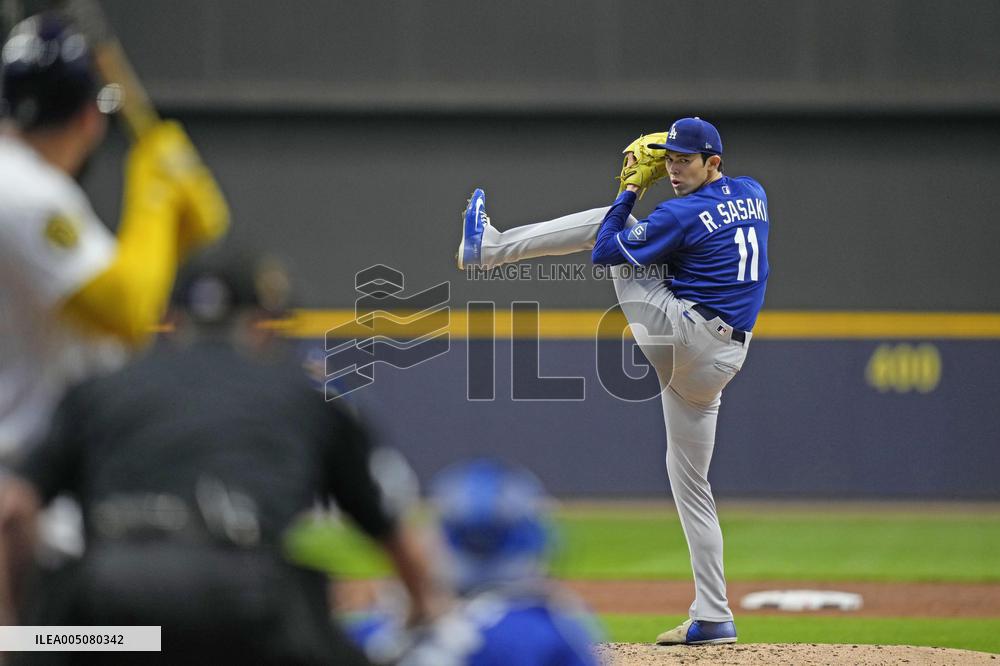 Baseball: Dodgers vs. Brewers