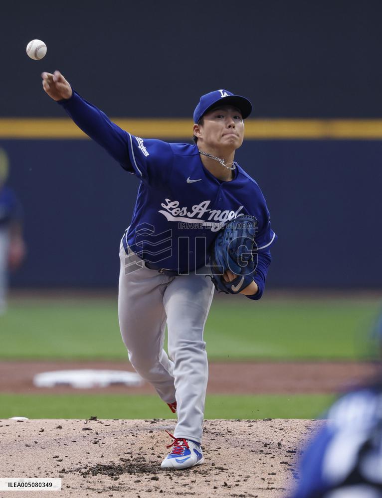 Baseball: Dodgers vs. Brewers