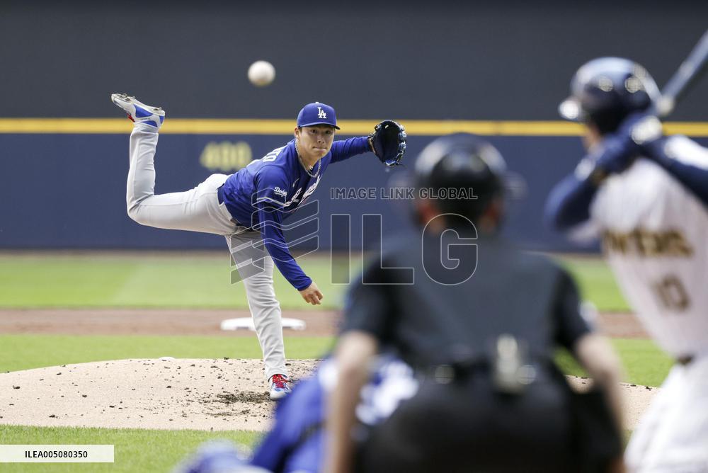 Baseball: Dodgers vs. Brewers