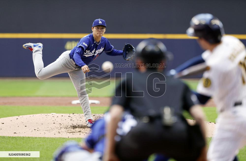 Baseball: Dodgers vs. Brewers