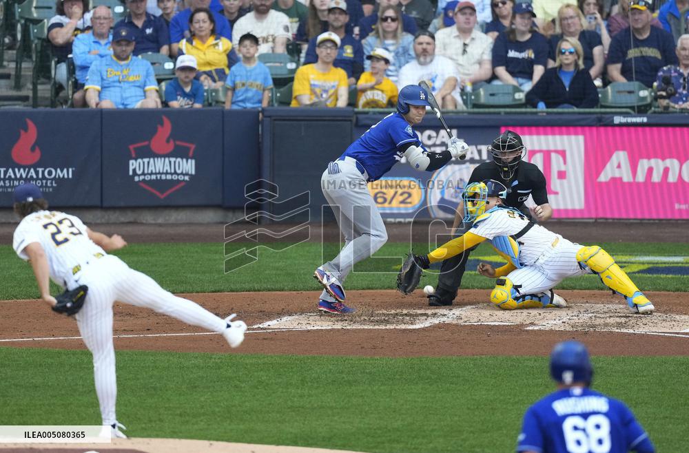 Baseball: Dodgers vs. Brewers