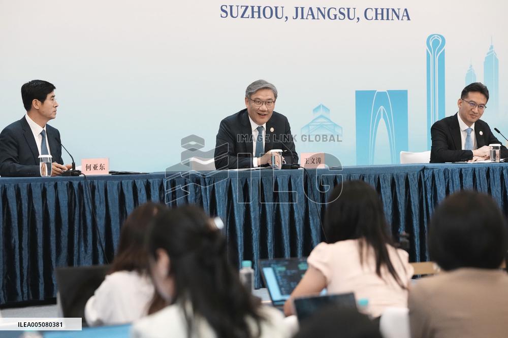 APEC trade ministers' meeting in Suzhou