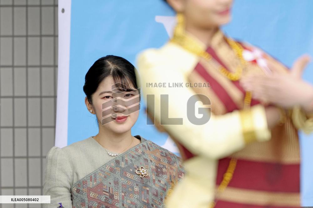 Princess Aiko at Lao festival