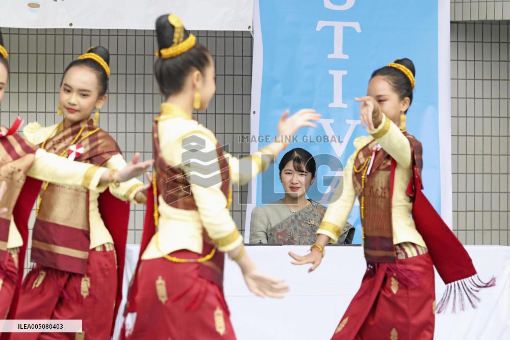 Princess Aiko at Lao festival
