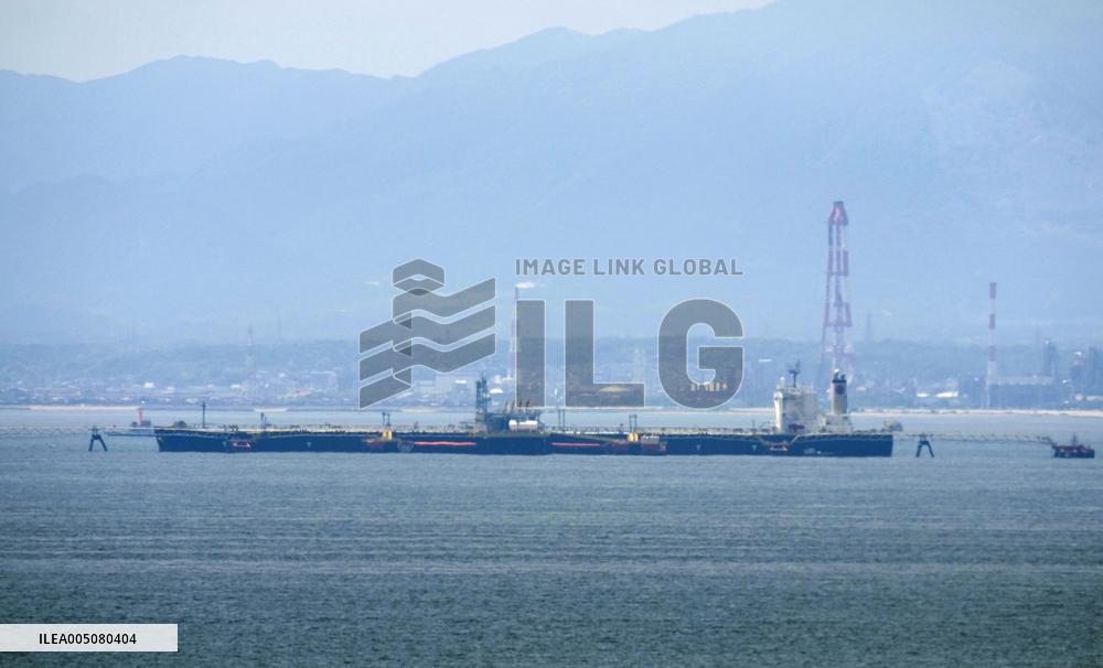 1st oil tanker to arrive in Japan passing Hormuz since Iran war