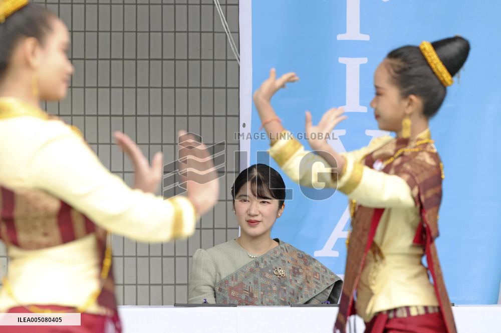 Princess Aiko at Lao festival