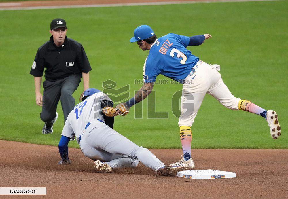 Baseball: Dodgers vs. Brewers