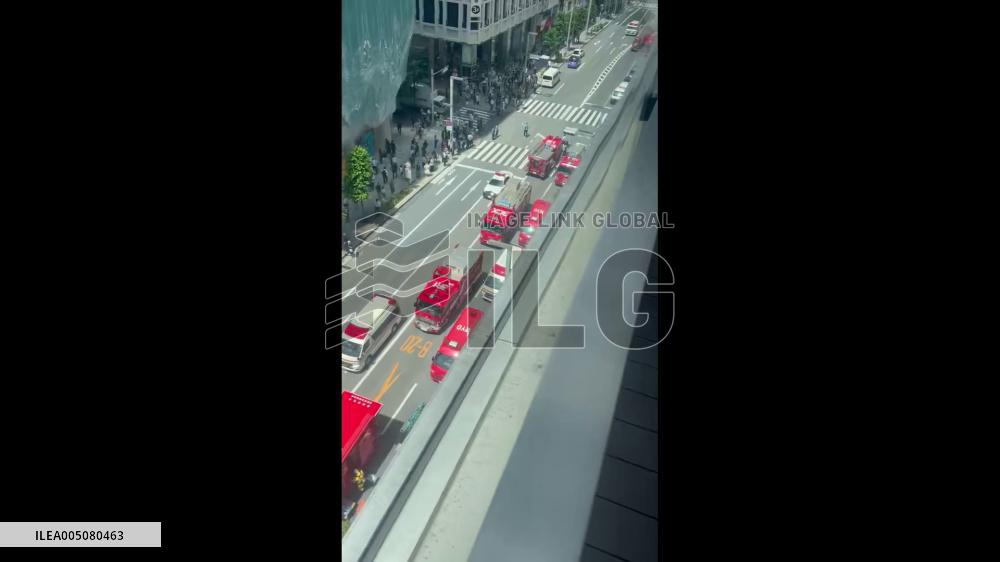 Japan: Over 20 People Sickened in Suspected Spray Attack at Ginza Six in Tokyo 2