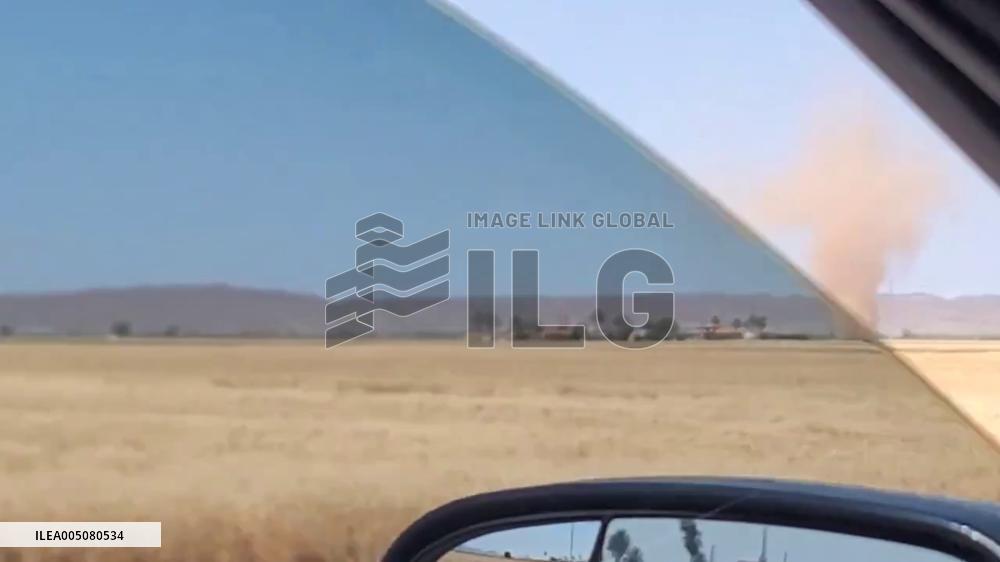 US: Massive Dust Devil Spotted Along Highway 95 in Yuma, Arizona