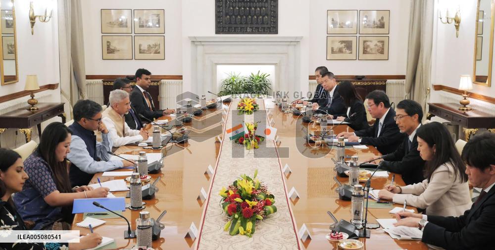 Japan-India foreign ministerial talks