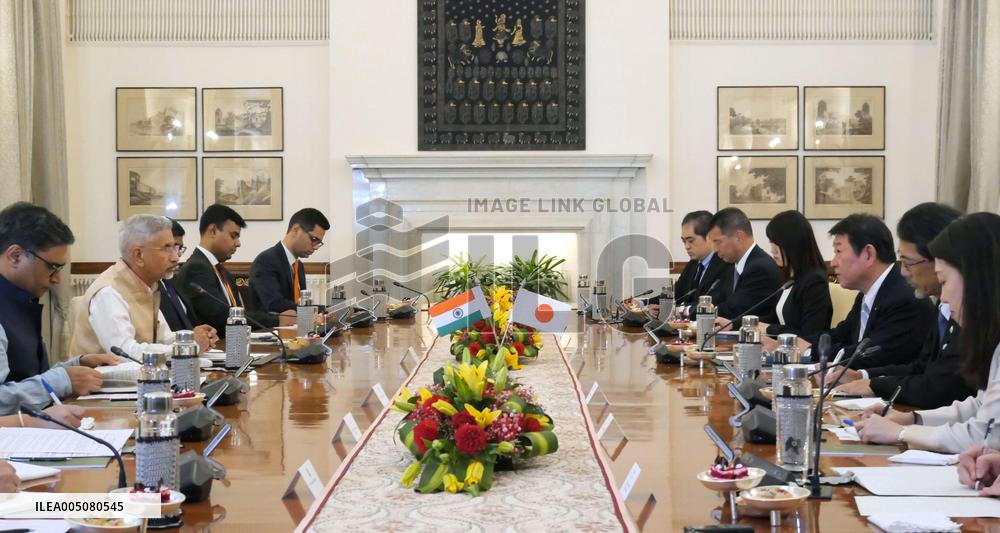 Japan-India foreign ministerial talks