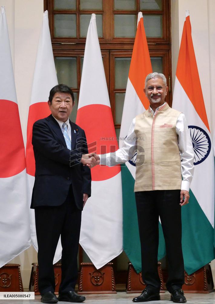 Japan-India foreign ministerial talks