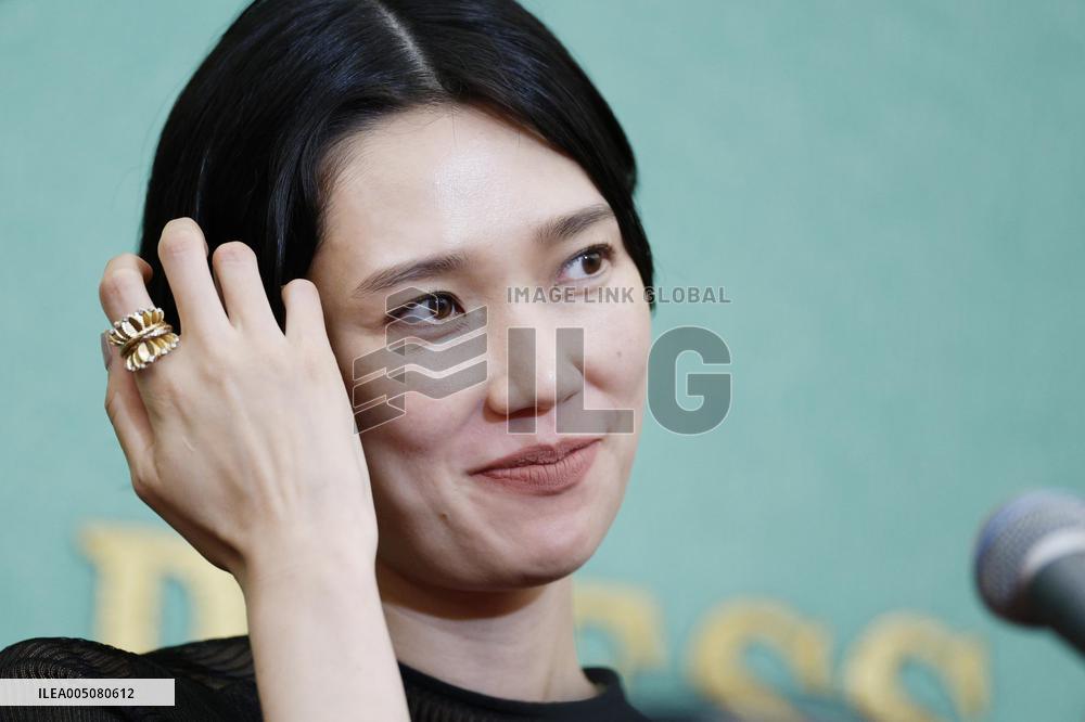 Cannes winners at press conference in Tokyo