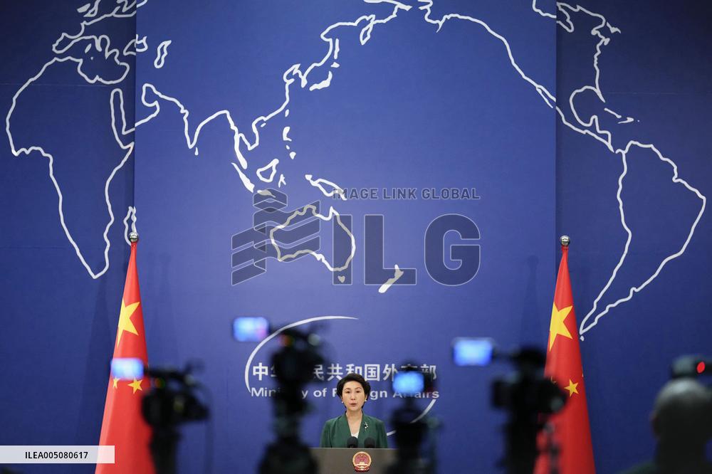 Chinese Foreign Ministry spokeswoman