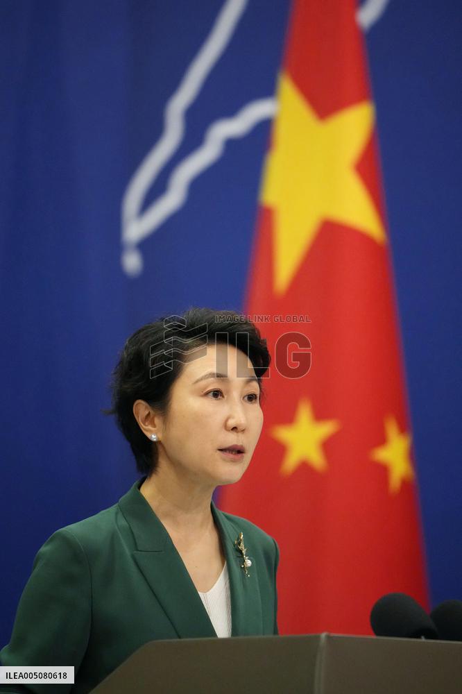 Chinese Foreign Ministry spokeswoman