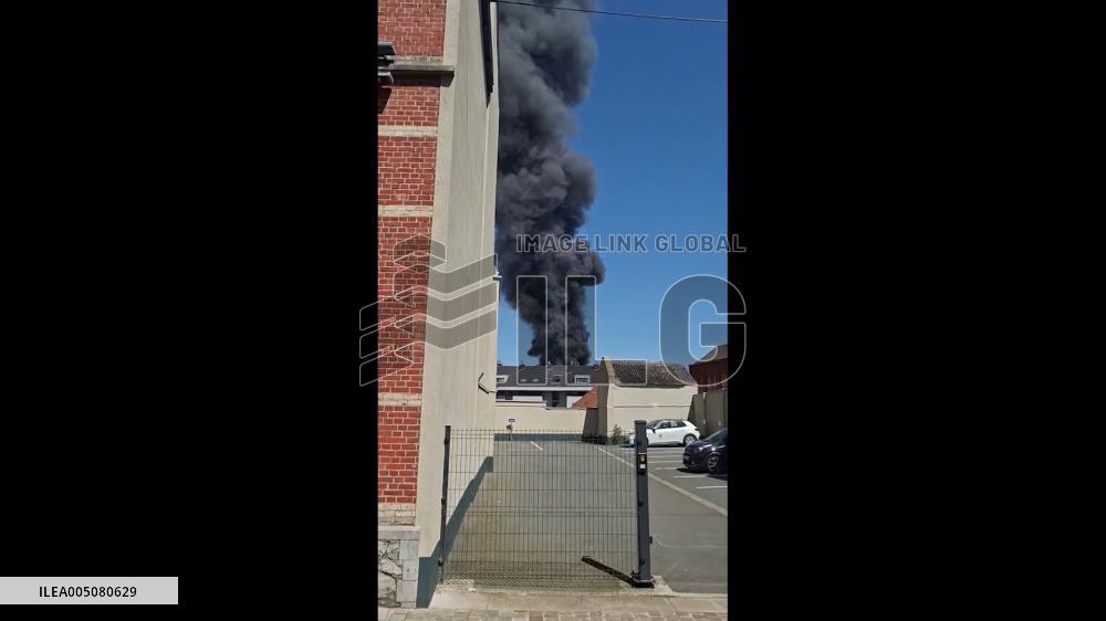 Belgium: Massive Warehouse Fire in Tubize Sends Toxic Asbestos Smoke Into Air
