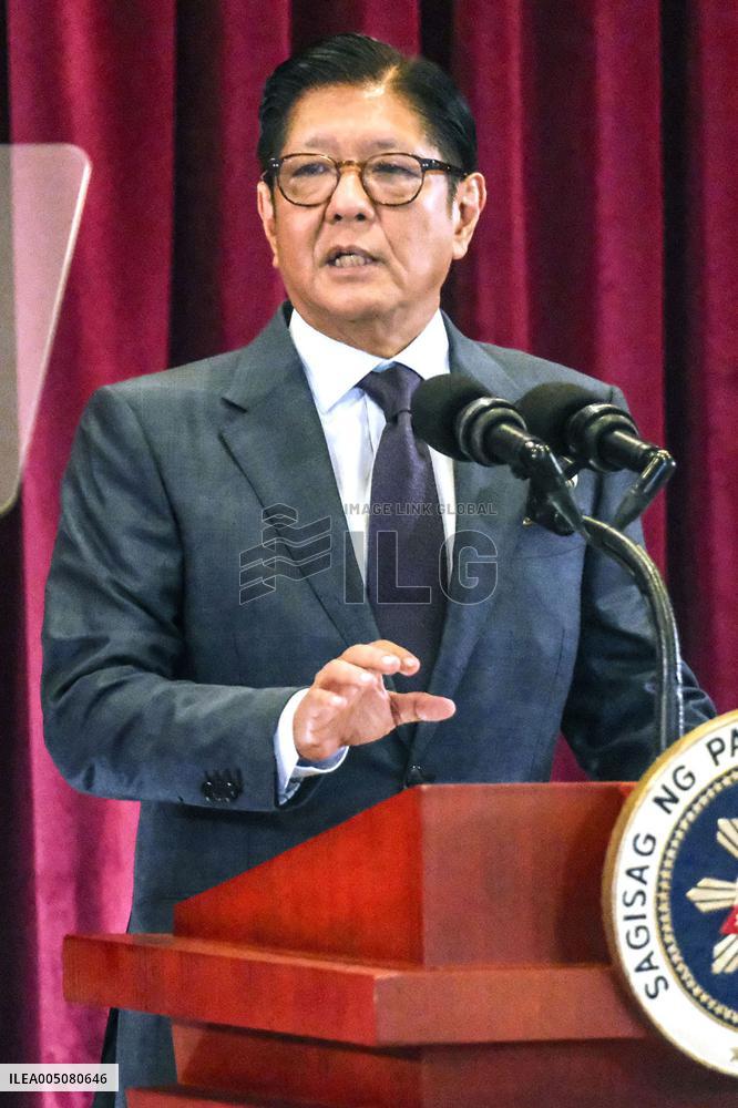 Philippine President Marcos Jr. off to Japan