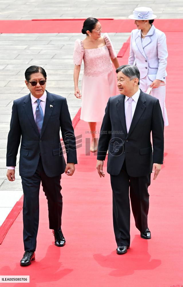Welcome ceremony for Philippine President Marcos Jr.