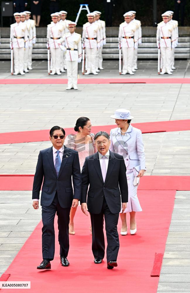 Welcome ceremony for Philippine President Marcos Jr.