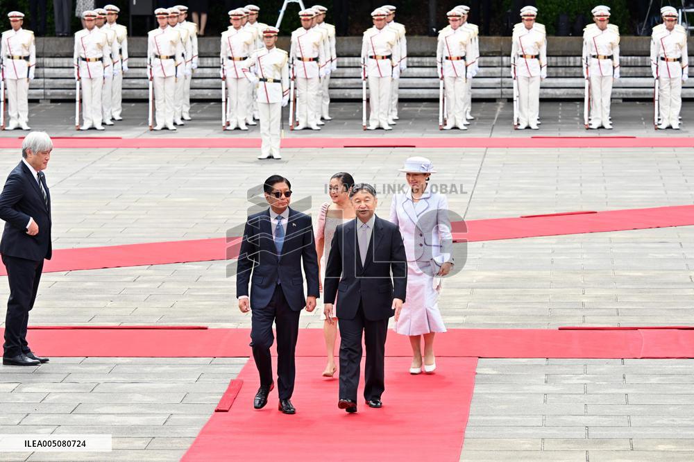Welcome ceremony for Philippine President Marcos Jr.