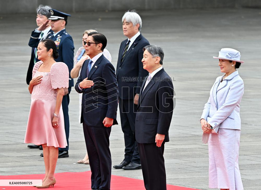 Welcome ceremony for Philippine President Marcos Jr.