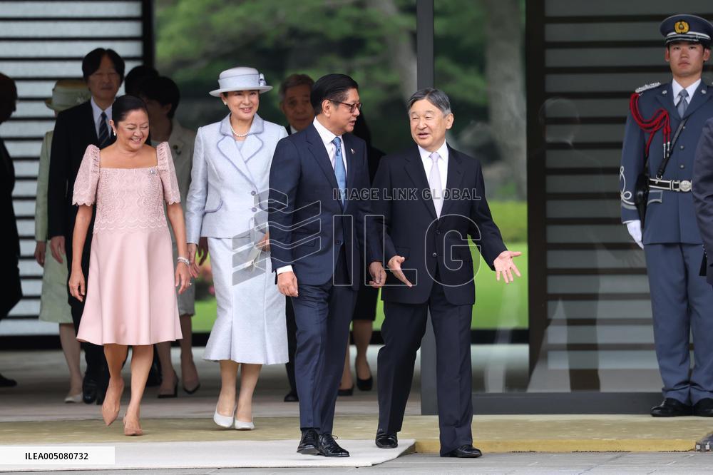 Philippine President Marcos Jr. in Japan