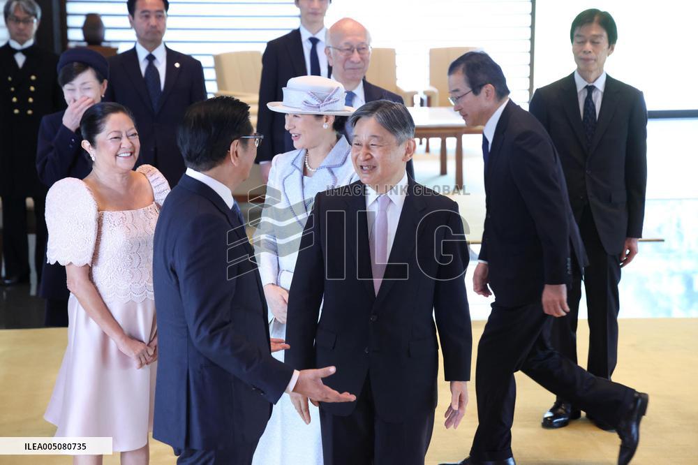 Philippine President Marcos Jr. in Japan