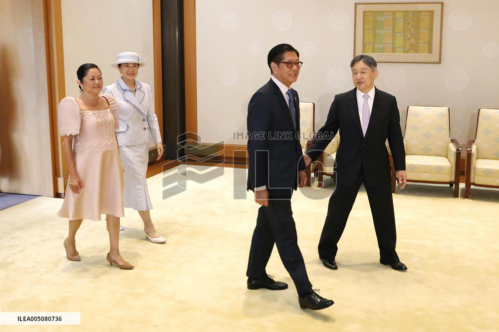 Philippine President Marcos Jr. in Japan