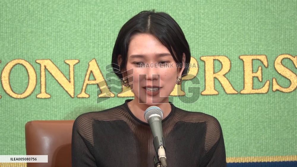 Cannes winners at press conference in Tokyo